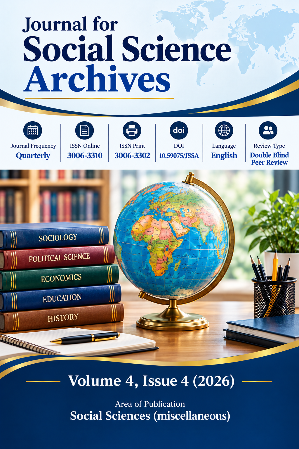 					View Vol. 4 No. 4 (2026): Journal for Social Science Archives
				